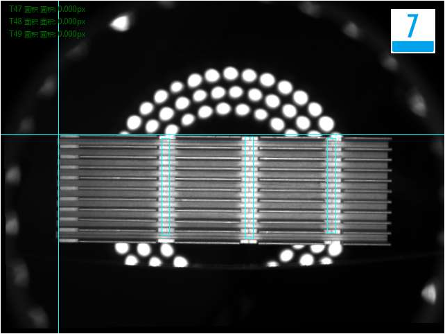散热片外观尺寸视觉检测设备系统-机器视觉_视觉检测设备_3D视觉_缺陷检测
