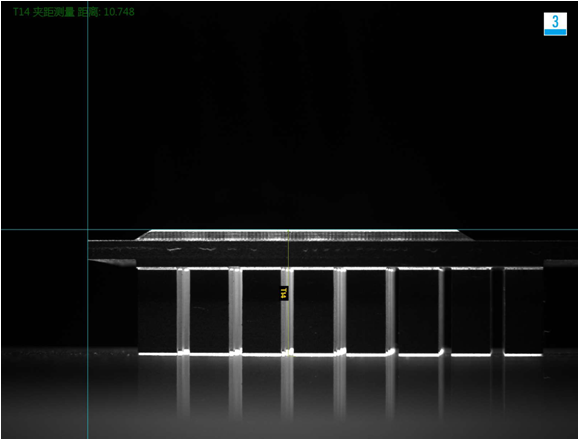 散热片外观尺寸视觉检测设备系统-机器视觉_视觉检测设备_3D视觉_缺陷检测